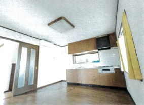 あきる野市秋川3丁目　中古戸建　テナントスペース付のキッチン