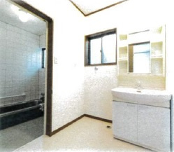 あきる野市秋川3丁目　中古戸建　テナントスペース付の脱衣所