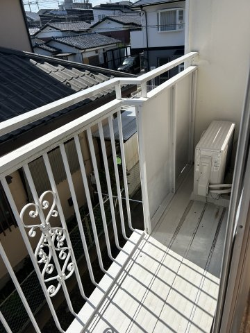 ジーエル牛久　B棟のバルコニー|日当たりの良いバルコニーです