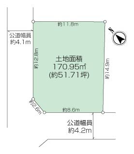 茅ヶ崎市芹沢 古家付売地の画像
