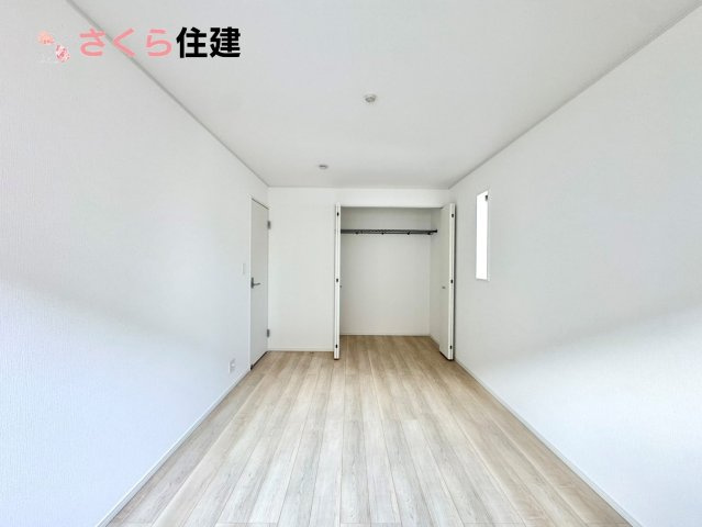クレイドルガーデン　宇都宮市川田町第6　1号棟の洋室|広々とした洋室です♪お子様の成長に伴って増えていく荷物にも対応できます！
