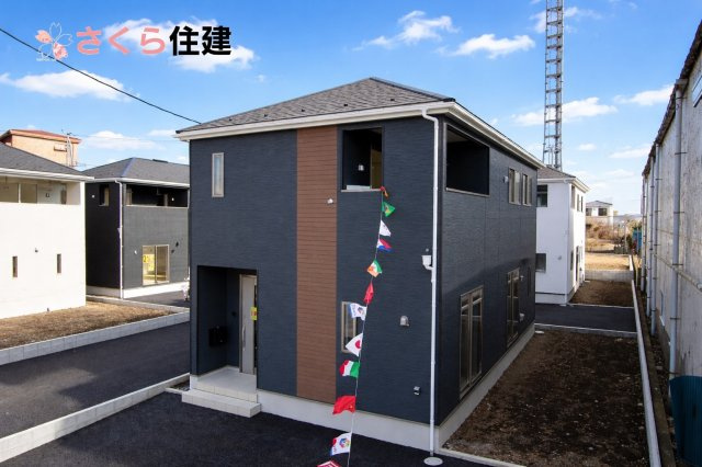 クレイドルガーデン　宇都宮市川田町第6　1号棟の外観|１号棟　防犯カメラ付き住宅♪周辺環境好立地です。詳細はお気軽にお問い合わせください。
