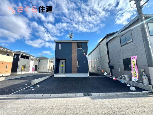 クレイドルガーデン　宇都宮市川田町第6　1号棟の駐車場|カースペース２～３台可能です。