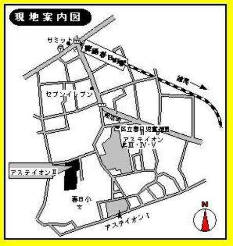 アステイオンⅡの地図|★現地案内図★