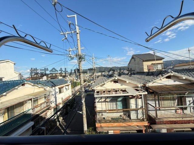 門真市岸和田3丁目戸建　賃貸の展望|東側バルコニーからの眺望！