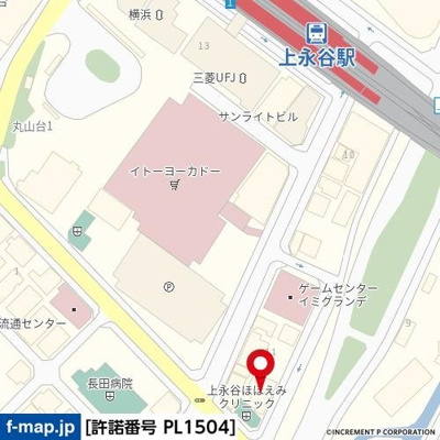 【地図】 | ダイアパレス上永谷