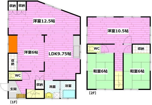 矢野東戸建の間取り