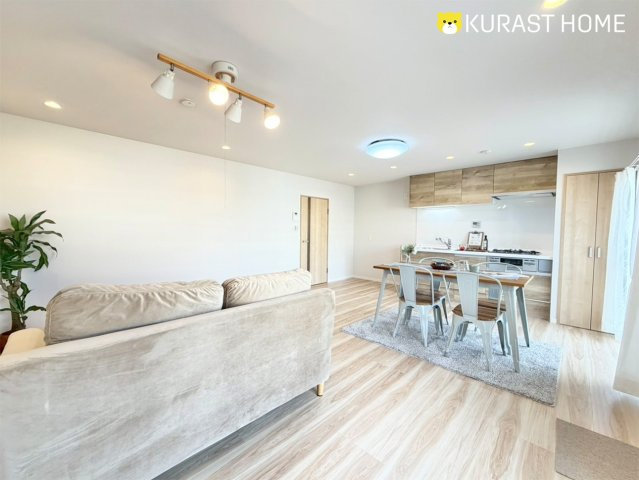 境谷西第2住宅団地16号棟　3階の居間・リビング