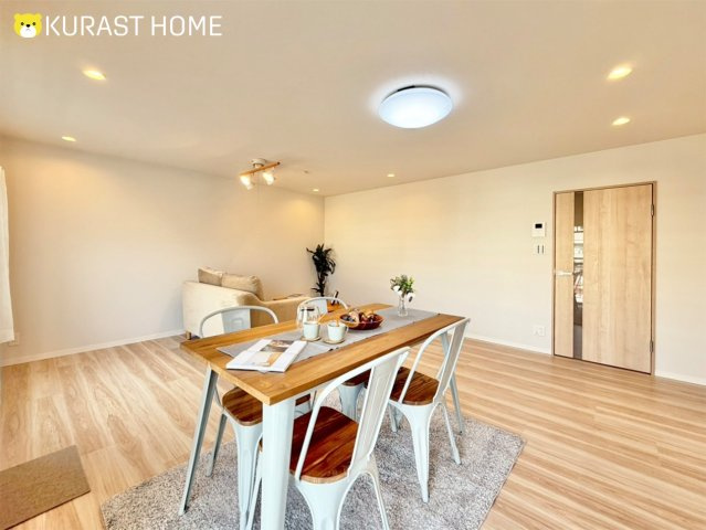 境谷西第2住宅団地16号棟　3階の居間・リビング