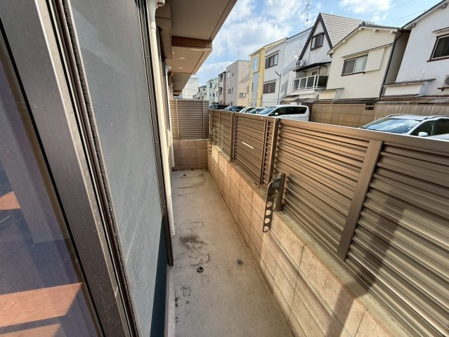 ベレオ城南のバルコニー