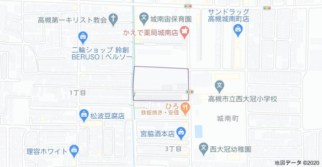 ベレオ城南の地図