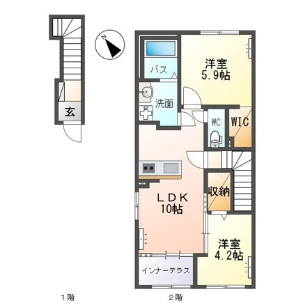 マイスターⅢの間取り