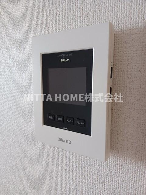 フラットワンＢのセキュリティ|ＴＶドアホンを設置済み(#^^#)