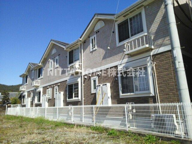 フラットワンＢの外観|大きなスーパーやコンビニなどが徒歩近くて便利な場所◇