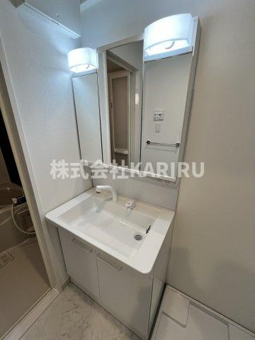 GROOVE今福鶴見の洗面所