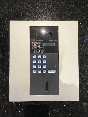 ソレアードⅥのエントランス