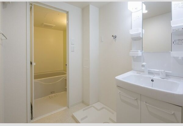 ソレアードⅥの洗面所