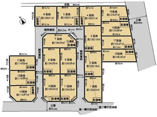 【土地図】 | 川越市山田　建築条件なし売地　西武新宿線『本川越駅』バス11分　【山田小学区】