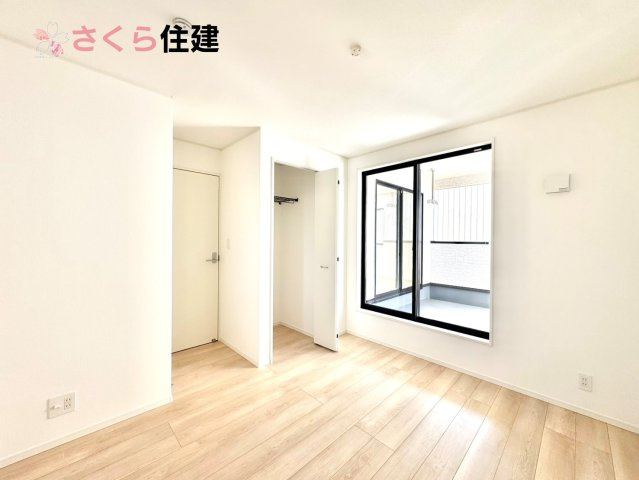 クレイドルガーデン　宇都宮市川田町第6　２号棟の洋室|広々とした洋室です♪お子様の成長に伴って増えていく荷物にも対応できます！
