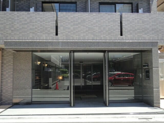 ルーブル中村橋弐番館のエントランス