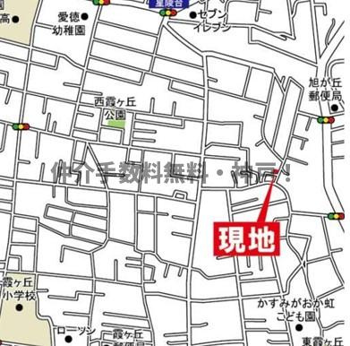 【地図】 | 神戸市垂水区霞ケ丘3丁目　新築戸建2号地　仲介手数料無料！ | 垂水区霞ケ丘3　新築2号地　仲介手数料無料！
