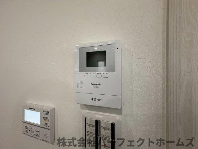 須山町戸建の防犯設備