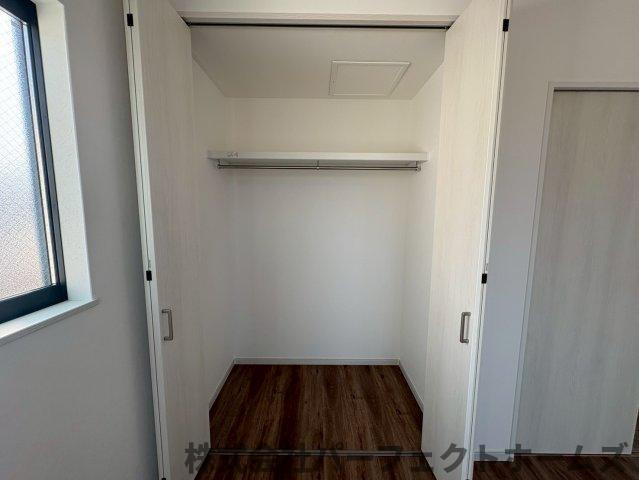 須山町戸建の収納|大きなスペースがあり、収納には困りません