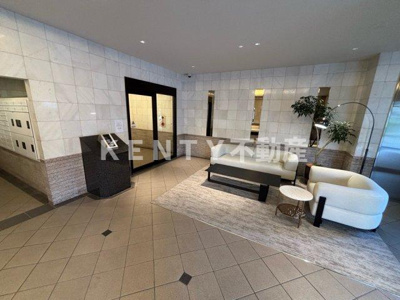 【ロビー】 | エンゼルハイム西六郷第二 | 落ち着いたロビーです