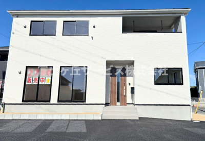 【外観】 | 磐田市国府台 2期 新築一戸建て 3号棟 | 現在建築中の外観画像です。ご内覧は同じメーカーの完成物件へご案内いたしますので、いつでもご相談ください！