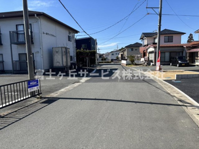 【前面道路含む現地写真】 | 磐田市国府台 2期 新築一戸建て 3号棟 | 前面道路含む現地写真です
