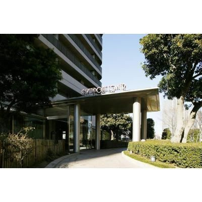 リバーポイントタワーのエントランス