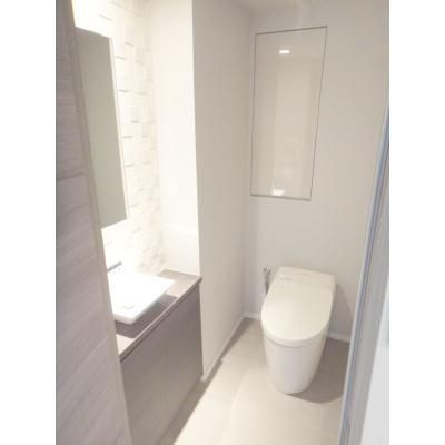 リバーポイントタワーのトイレ