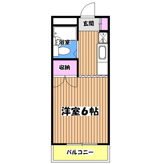 【間取り】 | ドミール国立