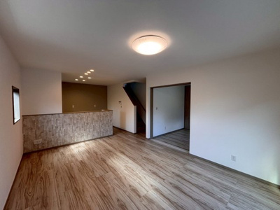 【完成予想図】 | 【LDK　イメージパース】
※画像は設計図面を基に作成したイメージです。