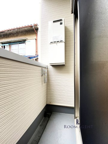 ハーモニーテラス荒中町Ⅱのバルコニー