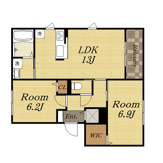 オーキッドガーデンの間取り