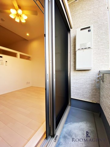 ハーモニーテラス八剱町のバルコニー