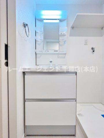 ハーモニーテラス平安通Ⅱの洗面所