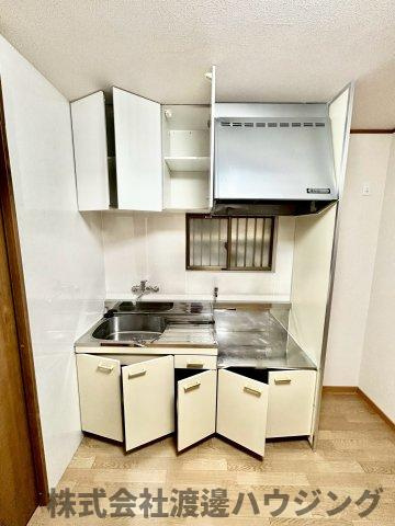 八雲北町平屋のキッチン