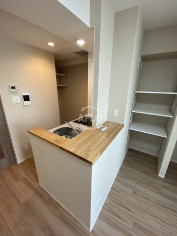 ラグレース天六　豊崎東小学校区のキッチン|ラグレース天六　カウンターキッチン