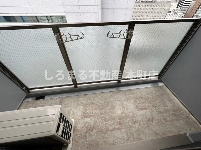 アーバネックス西本町のバルコニー