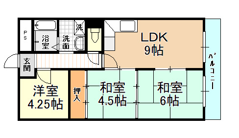 【間取り】 | UTOPIA KASHIWARA（ユートピア柏原）