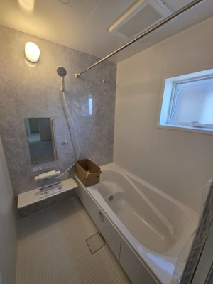 【浴室】 | リーブルガーデン．S　深谷上柴町西第５　 | １号棟現地浴室（2025年12月16日）撮影