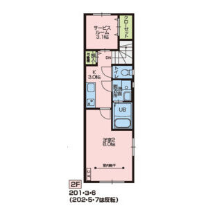 みかんの間取り