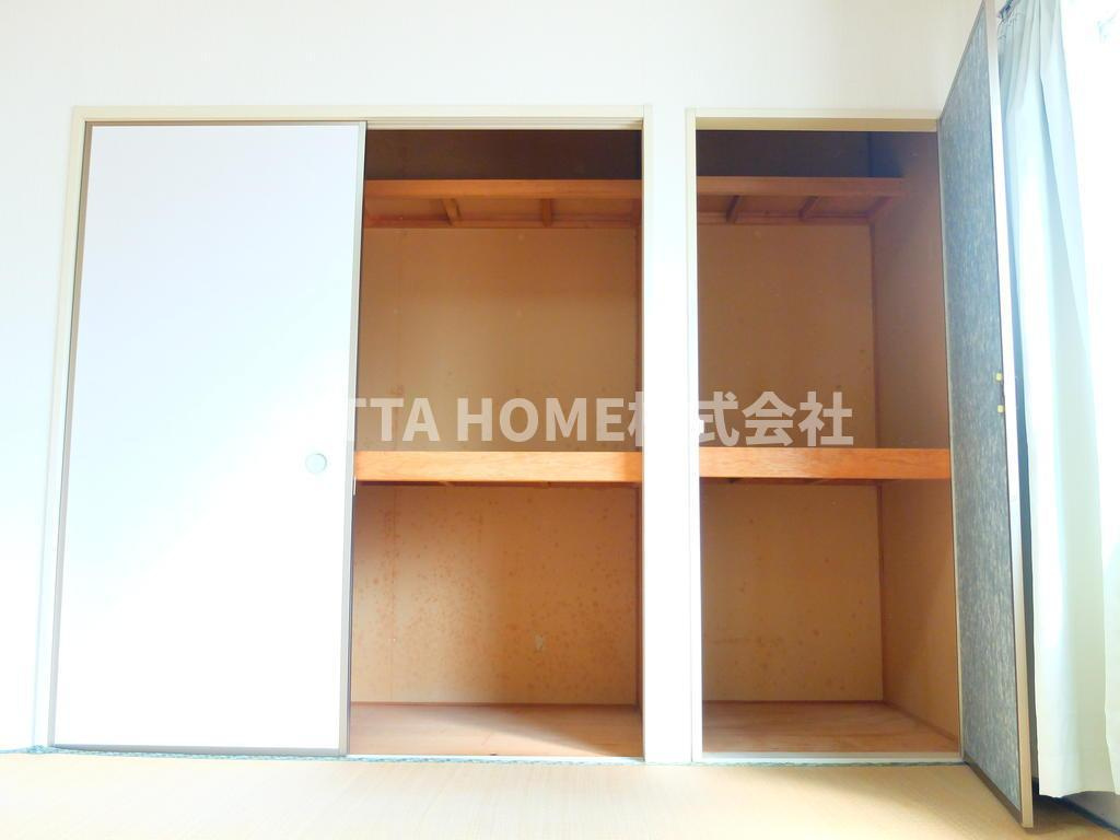 サンハウス A棟の収納|大きな収納スペース魅力的( ^)o(^ )
