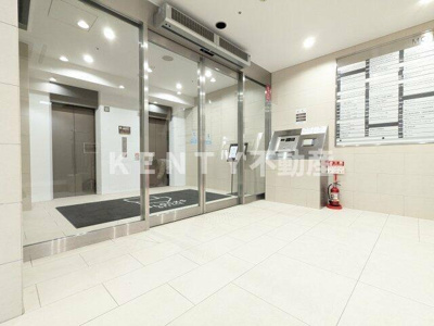 【ロビー】 | エムジー目黒駅前 | 清潔なロビーです