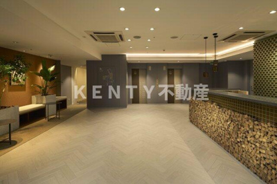 【ロビー】 | エムジー目黒駅前 | ゆとりのあるロビーです