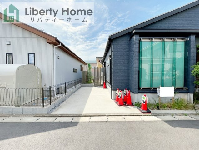 取手市青柳　中古戸建の駐車場
