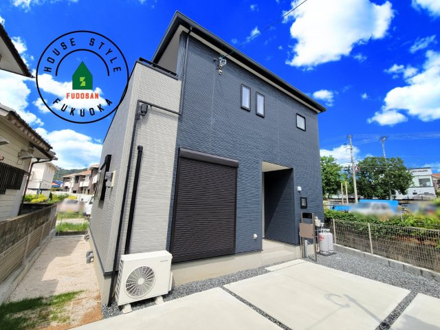 福岡市西区野方6丁目第19-1棟（1号棟）の外観|デザイン性のある外観です。