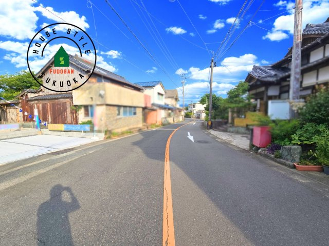 糸島市志摩サンセットロード第1-1棟（1号棟）の前面道路含む現地写真|前面道路です。
